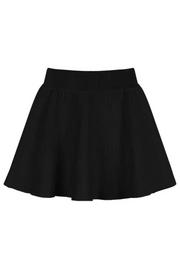 Women black one-size mini pleated skirt, casual wear for summer and all occasions 