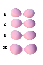 Women strapless gel bra, custom in pink color, high quality bra for long lasting wear and sweat-proof