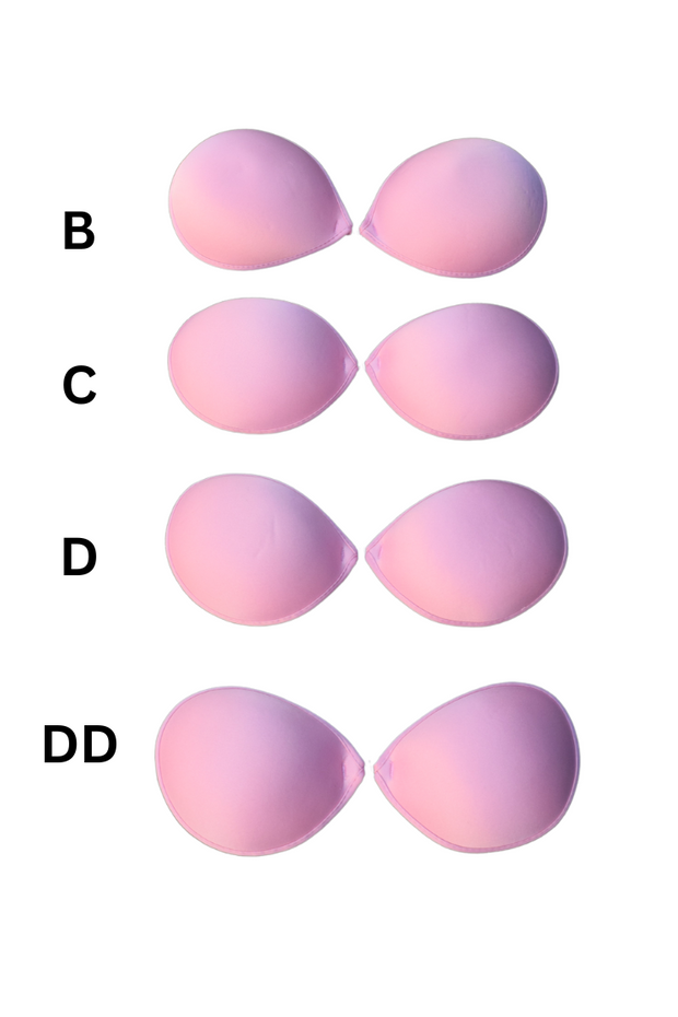 Women strapless gel bra, custom in pink color, high quality bra for long lasting wear and sweat-proof