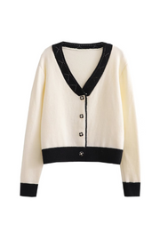 High quality one-size fits all women beige fleece sweater, trendy casual outerwear for all season and occasions